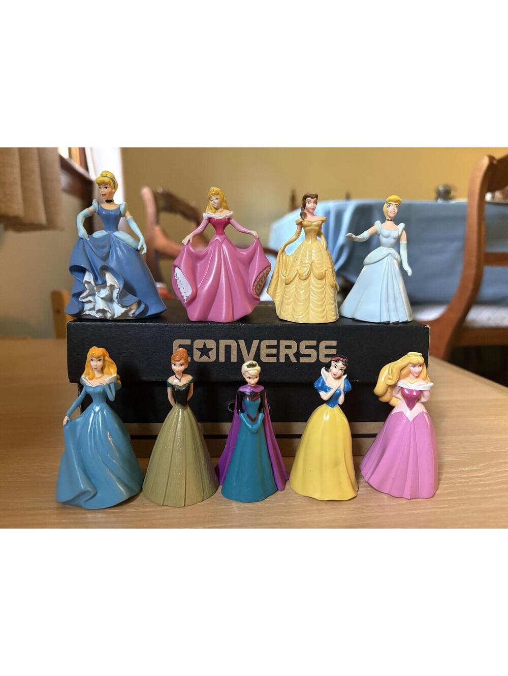 Disney Princess Figurine Set of 9 + 1 prince